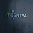 IT Central Logo on Glass wall
